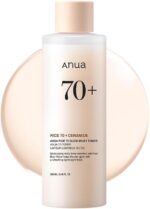 ANUA Rice 70 Glow Milky Toner, for Glass Skin, Rice Water, Niacinamide, Ceramides, Panthenol, Fragrance-Free, Non comedogenic, Fungal Acne Safe, Korean Skin Care, 250ml/8.45fl.oz. - Image 2