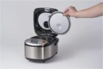 Zojirushi Micom 3-Cup Compact Size, Multiple Settings, Stainless Steel Made, Built-In Retractable Power Cord and Easy to Transport Rice Cooker and Warmer - Image 4