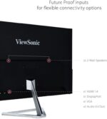 ViewSonic VX3276-MHD 32 Inch 1080p Widescreen IPS Monitor with Ultra-Thin Bezels, Screen Split Capability HDMI and DisplayPort - Image 5