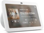 Amazon Echo Show 8 (newest model), With Spatial Audio, Smart Home Hub, and Alexa, Glacier White - Image 3