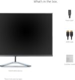 ViewSonic VX3276-MHD 32 Inch 1080p Widescreen IPS Monitor with Ultra-Thin Bezels, Screen Split Capability HDMI and DisplayPort - Image 6