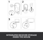 Logitech M185 Wireless Mouse, 2.4GHz with USB Mini Receiver, 12-Month Battery Life, 1000 DPI Optical Tracking, Ambidextrous PC/Mac/Laptop - Swift Grey - Image 11