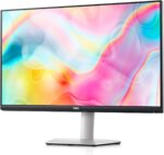 Dell S2722DC Monitor - 27-inch WQHD (2560x1440) 75Hz 4Ms Display, AMD FreeSync, Built in Speaker, USB Type-C Connectivity, Height/Pivot/Swivel/Tilt Adjust - Platinum Silver - Image 14
