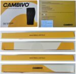 CAMBIVO 3 Pairs Calf Compression Sleeves for Men & Women – Footless Compression Socks for Shin Splints, Pain Relief, Varicose Veins – Leg Support for Running, Travel, Fitness, Nursing - Image 8