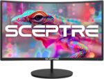 Sceptre Curved 27" FHD 1080p 75Hz LED Monitor HDMI VGA Build-In Speakers, EDGE-LESS Metal Black 2019 (C275W-1920RN) - Image 2
