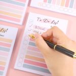 4 Packs to Do List Notepad, 200 Sheets Daily to Do List Sticky Notes 4x6Inches Memo Pad Pastel Candy Color Portable Planner for Coworkers Funny Office Gifts - Image 6