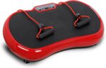 SUPER DEAL Pro Vibration Plate Exercise Machine - Whole Body Workout Vibration Fitness Platform Fit Massage Workout Trainer w/Loop Bands + Bluetooth + Remote, 99 Levels - Image 8