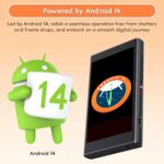 Android 14 MP3 Player with spotify, 4" MP4 Music Player for Kids with Family Link, App Store, YouTube, Libby, Memory Card and Earphone Included - Image 3