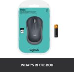 Logitech M185 Wireless Mouse, 2.4GHz with USB Mini Receiver, 12-Month Battery Life, 1000 DPI Optical Tracking, Ambidextrous PC/Mac/Laptop - Swift Grey - Image 12