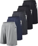 BALENNZ Athletic Shorts for Men with Pockets and Elastic Waistband Quick Dry Activewear - Image 2