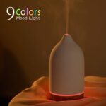 VIVITEST Ceramic Diffusers,Stone Essential Oil Diffuser, Ultrasonic Aromatherapy Diffusers for Home - Image 6