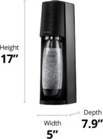 SodaStream Terra Sparkling Water Maker Bundle in Black - includes CO2, Carbonating Bottle, and Pepsi® Zero Sugar, Starry® Zero Sugar and MTN Dew® Zero Sugar 4-Flavor Variety Pack - Image 12
