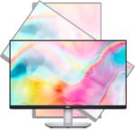 Dell S2722DC Monitor - 27-inch WQHD (2560x1440) 75Hz 4Ms Display, AMD FreeSync, Built in Speaker, USB Type-C Connectivity, Height/Pivot/Swivel/Tilt Adjust - Platinum Silver - Image 12