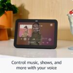 Amazon Echo Show 8 (newest model), With Spatial Audio, Smart Home Hub, and Alexa, Glacier White - Image 5