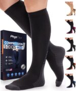 Compression Socks for Women & Men (20-30 mmHg) Support for Travel, Nurses, Pregnancy, Shin Splints, Sports and Everyday Wear - Image 2