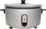 Panasonic Commercial Rice Cooker, Extra-Large Capacity 60-Cup (Cooked), 30-Cup (Uncooked) with One-Touch Operation and Durable Non-Stick Coated Pan - SR-GA541FH – Silver - Image 2