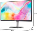 Dell S2722DC Monitor - 27-inch WQHD (2560x1440) 75Hz 4Ms Display, AMD FreeSync, Built in Speaker, USB Type-C Connectivity, Height/Pivot/Swivel/Tilt Adjust - Platinum Silver - Image 18
