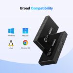 UGREEN USB Switch Selector 2 Computers Sharing 4 USB Devices USB 2.0 Peripheral Switcher Box Hub for Mouse Keyboard Scanner Printer PCs with One-Button Swapping and 2 Pack USB A to A Cable - Image 8