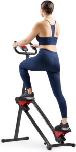 Sunny Health & Fitness Stair Stepper w/Handlebar, Extended Step Range Climber Machine for Legs, Core and Glute Workouts, Connection with Free SunnyFit® App - Image 2