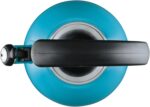 Circulon Enamel on Steel Whistling Teakettle/Teapot With Flip-Up Spout, 2 Quart - Turquoise Blue - Image 9