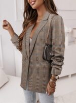 CRAZY GRID Women Business Casual Blazer Jacket Fashion with Lined Work Professional Suit Jacket - Image 4