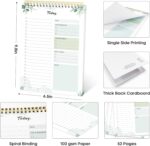 To Do List Pad - To Do List Notebook for Work with 52 Sheets, Undated Daily Planner Perfect for Daily Tasks and Goal Setting, To Do List Notepad Suitable for Office, Home and School-Nature - Image 7