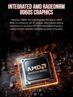 GMKtec EVO-X2 AI Mini PC Ryzen Al Max+ 395 (up to 5.1GHz) Mini Gaming Computers, 128GB LPDDR5X 8000MHz (16GB*8) 2TB PCIe 4.0 SSD, Quad Screen 8K Display, WiFi 7 & USB4, SD Card Reader 4.0 - Image 5