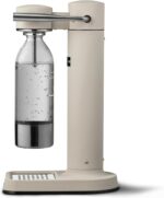 aarke Carbonator lll - Sparkling & Carbonation Water Machine, Stainless Steel with PET BPA-Free Reusable Bottle Volume 800 mL (Sand) - Image 3