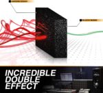 52 Pack Acoustic Panels 1 X 12 X 12 Inches - Acoustic Foam - High Density- Soundproof Studio Wedges - Charcoal - Image 4
