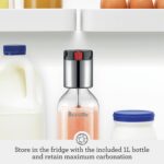 Breville BCA800BSS InFizz Fusion Sparkling Water and Beverage Carbonator, CO2 Canister Not Included, Brushed Stainless Steel - Image 6
