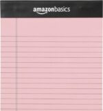 Amazon Basics Narrow Ruled 5-Inch by 8-Inch Lined Writing Note Pads, 6 Count (50 Sheet Pads), Multicolor - Image 5