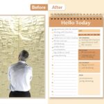 Daily To Do List Notepad - 52 Sheets Spiral Planner Checklist Notebook Work Organizer Planning Pad Perfect for Enhanced Productivity and Tasks Goal Achievement - Sunset Glow - Image 5