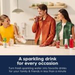 SodaStream Terra Sparkling Water Maker Bundle in Black - includes CO2, Carbonating Bottle, and Pepsi® Zero Sugar, Starry® Zero Sugar and MTN Dew® Zero Sugar 4-Flavor Variety Pack - Image 5
