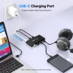 UGREEN USB Switch Selector 2 Computers Sharing 4 USB Devices USB 2.0 Peripheral Switcher Box Hub for Mouse Keyboard Scanner Printer PCs with One-Button Swapping and 2 Pack USB A to A Cable - Image 5