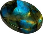 Amazing Gemstone Labradorite Worry Stone, Healing Crystals - Piedra Crystal Fidget for Gift, Meditation, Calming, Relaxation, Stress Relief - Image 2