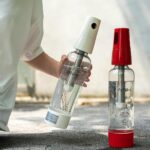 Portable Sparkling Water Maker - Travel Soda Maker for Home & Outdoor, 1L Carbonating Bottle, 10 pcs CO2 Cylinders, Compact Carbonated Water Machine for Flavored Drinks, Soda Machine (White) - Image 9