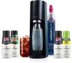 SodaStream Terra Sparkling Water Maker Bundle in Black - includes CO2, Carbonating Bottle, and Pepsi® Zero Sugar, Starry® Zero Sugar and MTN Dew® Zero Sugar 4-Flavor Variety Pack - Image 2