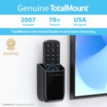 TotalMount Hole-Free Remote Holders – Eliminate Need to Drill Holes in Your Wall (Black Remote Control Holders, Quantity 2) - Image 6