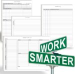 Weekly To Do List Notepad, 60 Page Task Planning Pad w/Daily Checklist, Priority Todo Checkbox & Notes. Desk Notebook to Organize Office 11 X 8.5 - Image 9