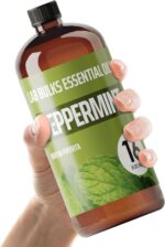 Peppermint Essential Oil, 16 oz Bottle for Diffusers, House Cleaning, Candles, 1 Pack, Aromatherapy Oil - Image 2