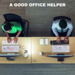 TSJ OFFICE Small Desktop Whiteboard -Glass Dry Erase Board Computer Keyboard Stand White Board Surface Pad with Drawer, Desk Organizers with Accessories for Office, Home, School Supplies - Image 7