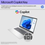 HP 17.3 inch Laptop, HD+ Display, AMD Ryzen 5 7520U, 16 GB RAM, 512 GB SSD, AMD Radeon Graphics, Windows 11 Home, Natural Silver, 17-cp2199nr - Image 11