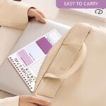 Teacher To Do List Notepad, 8.3x5.8 Inch Teacher Notepad, Spiral Checklist Notebook for Class Schedules, Daily Planner, School Tasks and Goal Setting (Purple) - Image 8