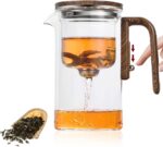 Enchanti Tea Pot, Magic Witchcraft Enchanted Glass Teapot with Strainer -600ML - Image 2
