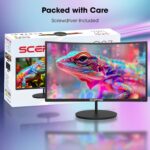 Sceptre Curved 27" FHD 1080p 75Hz LED Monitor HDMI VGA Build-In Speakers, EDGE-LESS Metal Black 2019 (C275W-1920RN) - Image 3