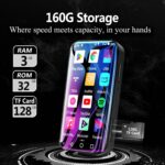160GB MP3 Player with Bluetooth and WiFi & 4G, MP3 MP4 Player with Amazon Music Spotify, 3.0 Touchscreen Digital HiFi Music Player, Portable Android MP3 Player with YouTube, Google Play, Apps, Camera - Image 3