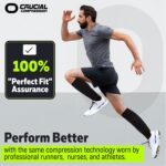 Crucial Compression Socks for Men & Women (20-30mmHg) Running, Athletic, Travel - Image 8