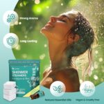 Shower Steamers Aromatherapy - 14 Pack Eucalyptus & Mint Shower Bombs and 5ml Natural Eucalyptus Essential Oils, Nasal Relief, Birthday Gifts for Women, Self Care Stress Relief Gifts for Mom Wife Her - Image 4