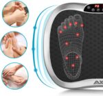 AXV Vibration Plate Exercise Machine Whole Body Workout Portable Mini Vibrate Fitness Platform Lymphatic Drainage Machine for Weight Loss Shaping Toning Wellness Home Gyms Workout (Mini) - Image 6