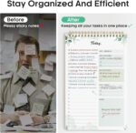 To Do List Pad - To Do List Notebook for Work with 52 Sheets, Undated Daily Planner Perfect for Daily Tasks and Goal Setting, To Do List Notepad Suitable for Office, Home and School-Nature - Image 6
